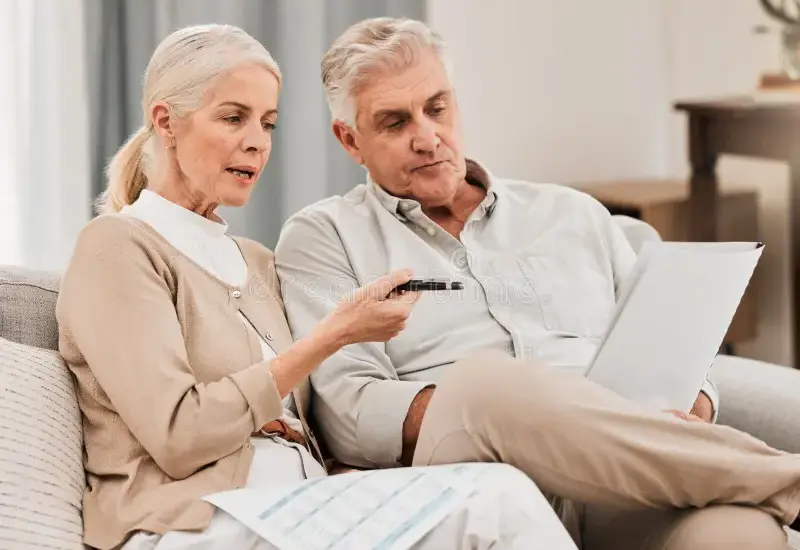 Reviewing past savings decisions during retirement planning.